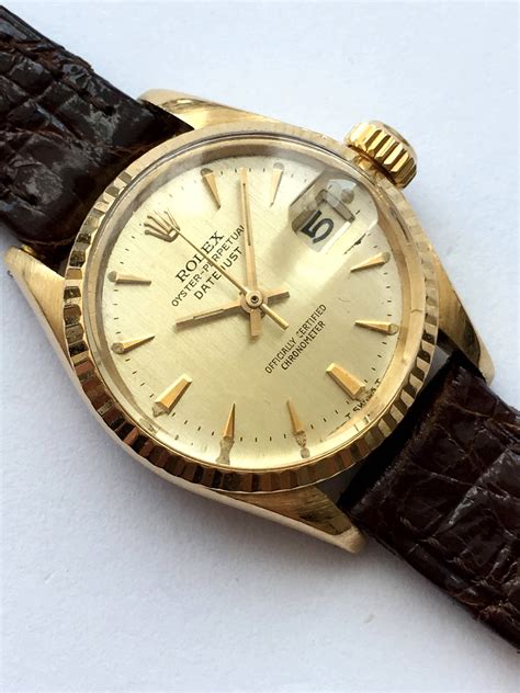 uhren band siöbrr gold rolex